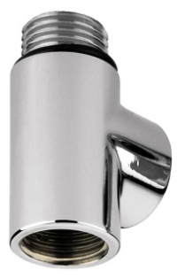 REINA CHROME 'T' PIECE/JUNCTION for DUAL FUEL HEATING ELEMENTS, ACCS/TP